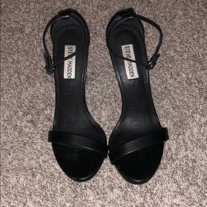 steve madden black heels